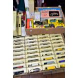 DIECAST MODELS three boxes containing approximately eighty-two diecast model vehicles, manufacturers