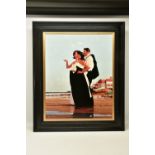 JACK VETTRIANO (SCOTTISH 1951) 'THE MISSING MAN II', a signed limited edition print depicting male
