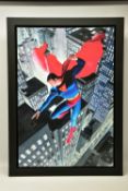 ALEX ROSS FOR DC COMICS (AMERICAN CONTEMPORARY) 'SUPERMAN TWENTIETH CENTURY' signed limited