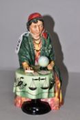 A ROYAL DOULTON FIGURE 'FORTUNE TELLER' HN2159, printed and painted marks, height 16.5cm (