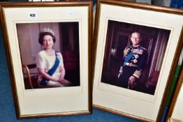 A PHOTOGRAPHIC PRINT OF HER MAJESTY QUEEN ELIZABETH II, Photographed by Constantine, signed to the