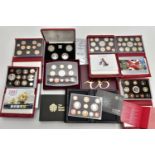A ROYAL MINT QUEEN ELIZABETH II 1972-1981 SILVER PROOF CROWN COLLECTION, of four silver proof coins,