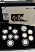 A 2009 SILVER PROOF ROYAL MINT SET OF 12 COINS, to include the rare and sort after Kew Gardens Fifty