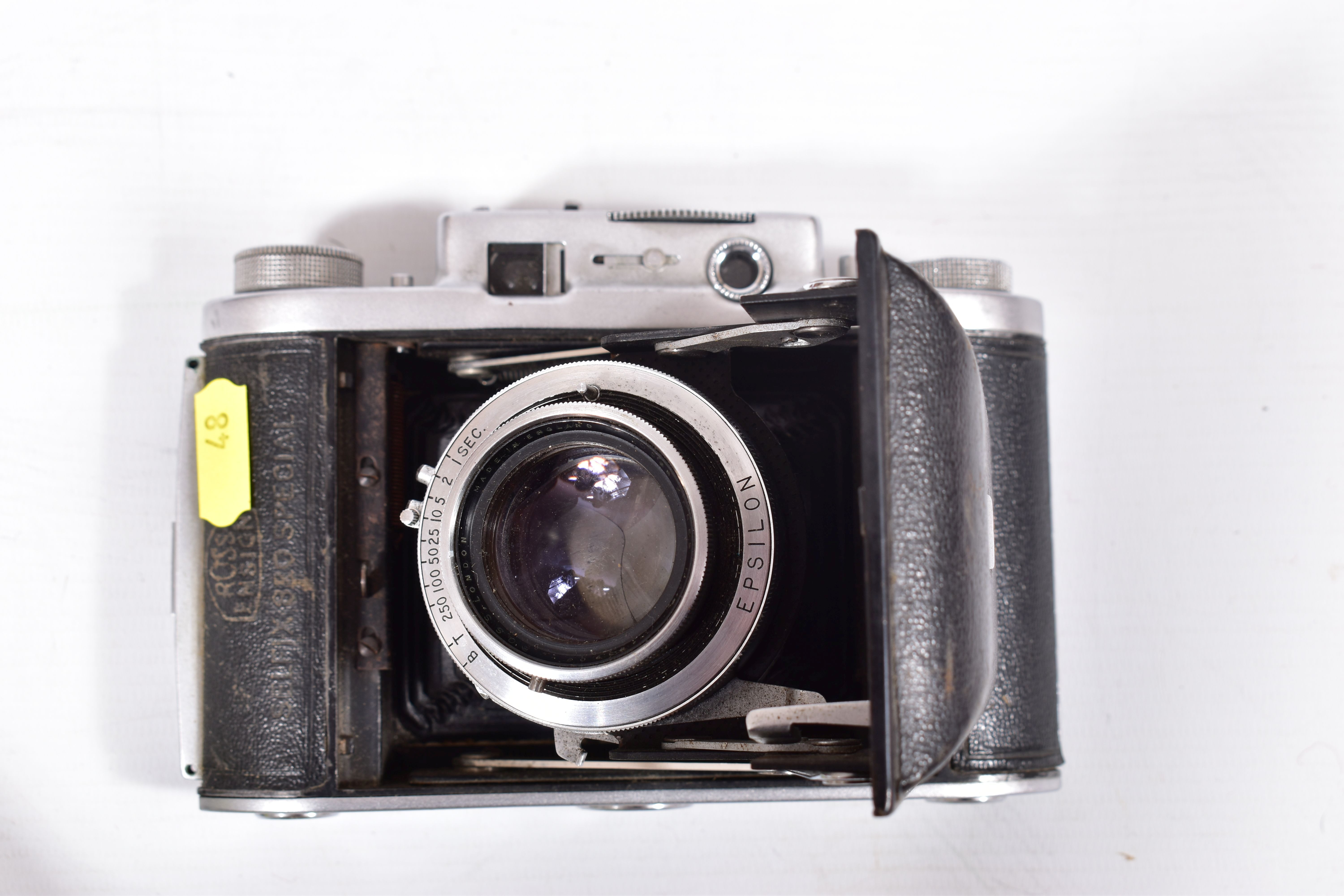A WRAYFLEX 1 FILM CAMERA fitted with a Wray 50mm f2.8 lens , a Zeiss Ikon Contessa Nettel Picolette, - Image 5 of 8