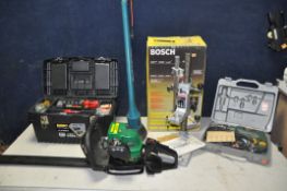 A BOSCH CSB470-RLE DRILL in original case with some drill bits (PAT pass and working) along with a