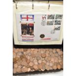 AN ALBUM OF COIN COVERS PRESENTATION PACKS TO INCLUDE: The 30th Anniversary of the 1966 world cup