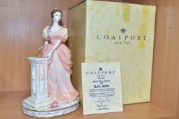 A BOXED COALPORT LIMITED EDITION FIGURE 'LADY SYLVIA' FROM THE ENGLISH ROSE COLLECTION 1997, no.23/