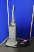 A PANASONIC MC-E54 UPRIGHT VACUUM along with a Beldray BEL0591SAFOB handheld vacuum (PAT pass and
