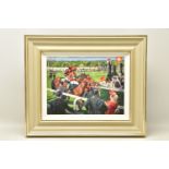 SHERREE VALENTINE DAINES (BRITISH 1959) 'ASCOT RACE DAY III', a signed limited edition print