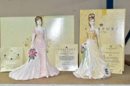 TWO BOXED COALPORT LIMITED EDITION FIGURINES, comprising 'Vienna' 648/2000 and 'Paris' 0972/2000,