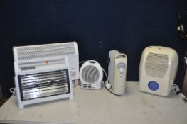 A COLLECTION OF HEATERS to include a Hyundai C11-7 oil filled radiator, Glen 2171 panel heater,