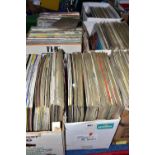 LP RECORDS, eight boxes containing several hundred 33 1/3 LP records, genres mostly Classical,