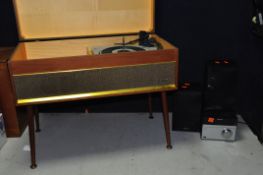 A CAROUSEL MUSIC CENTER with BSA turntable (PAT pass but not powering up) and a Sony CMT-S20B mini