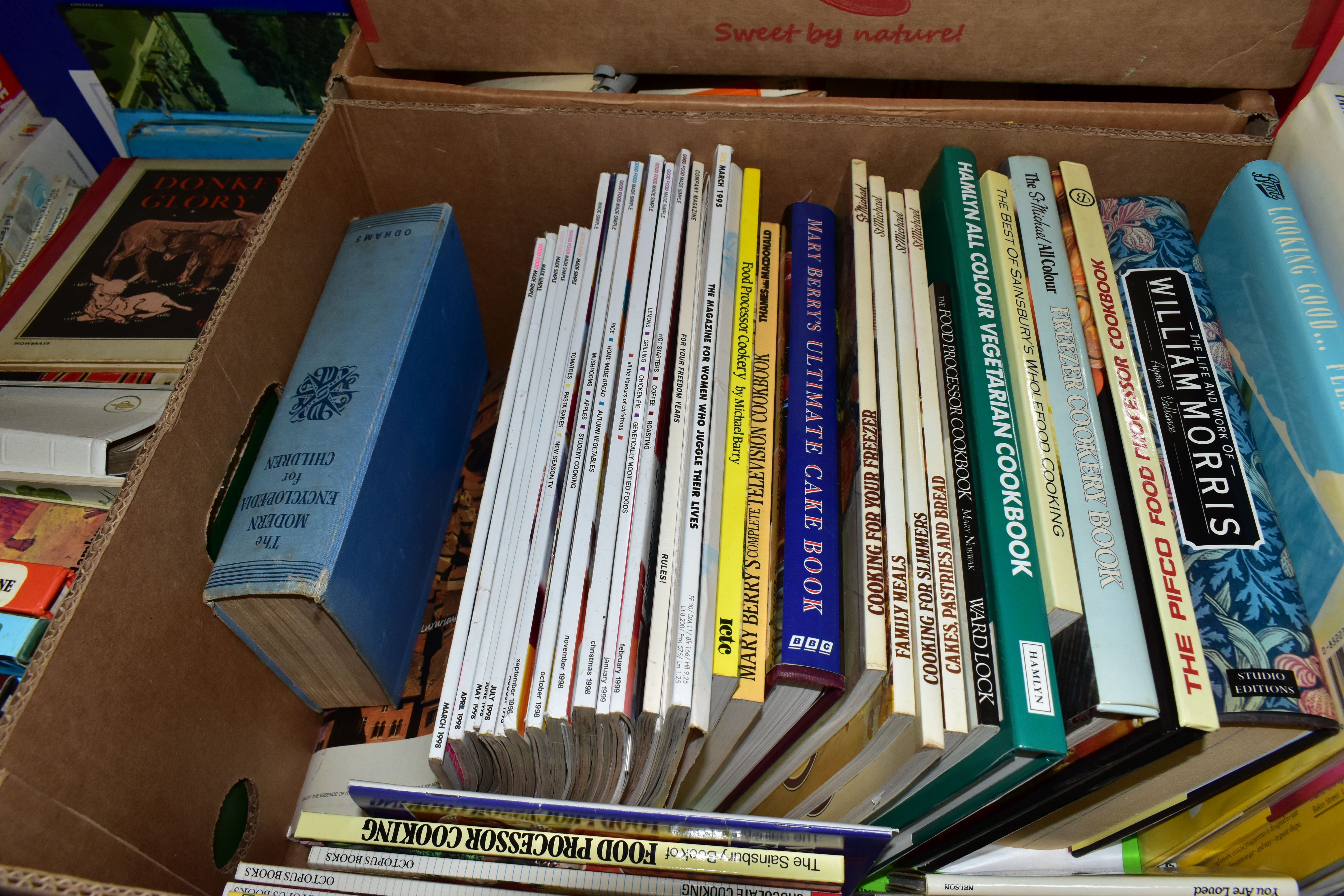 FOUR BOXES OF ASSORTED BOOKS, to include over sixty hardback and paperback books dating from 1960' - Image 2 of 7