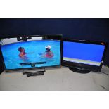 A PANASONIC TX-32FS500B 32in TV with remote along with E-motion W216/69G-GB with no remote (both PAT