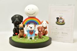 DOUG HYDE (BRITISH 1972) 'THANK YOU' a limited edition sculpture in recognition of NHS workers 124/