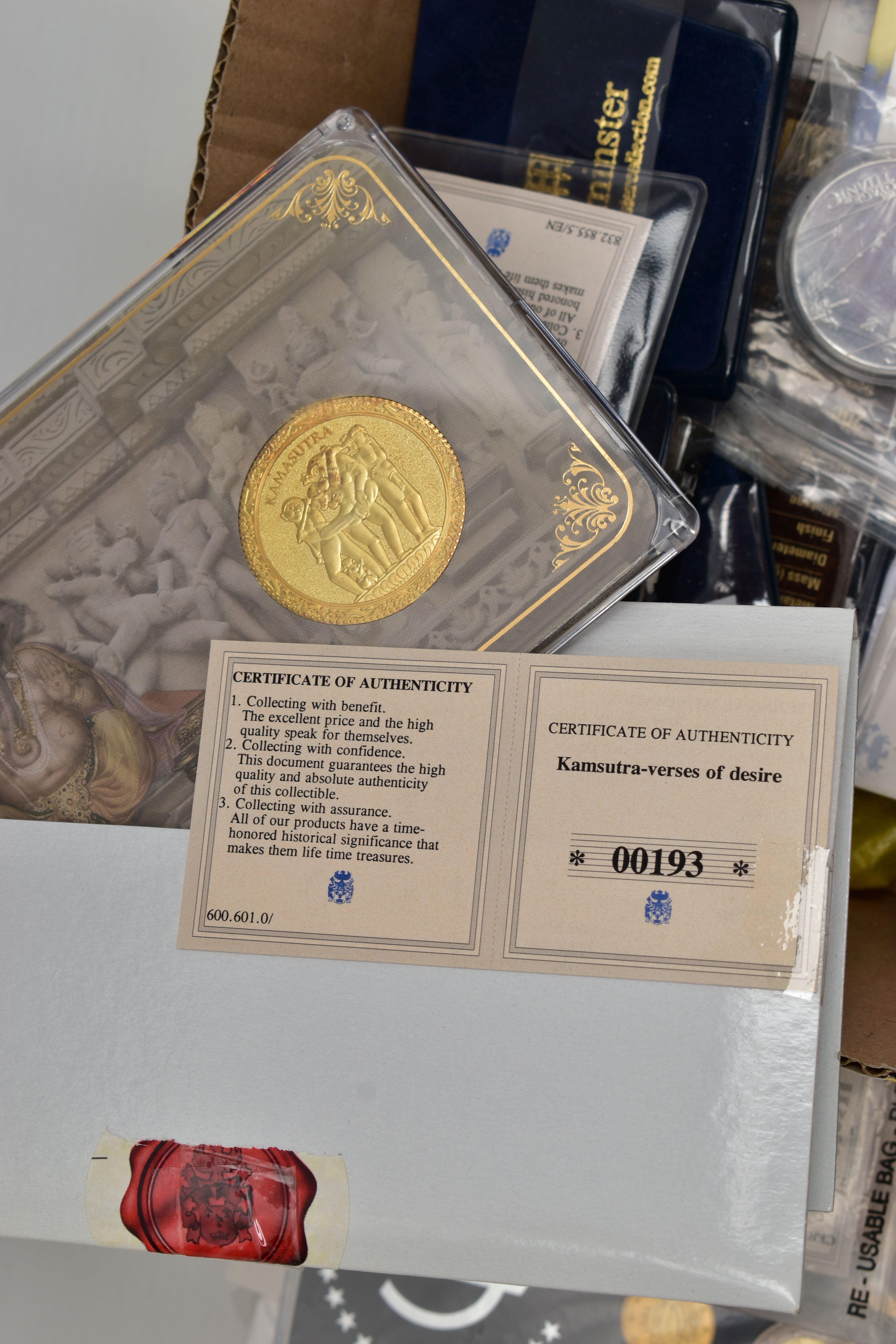 A LARGE AMOUNT OF COINS AND COMMEMORATIVES, to include The Royal Mint, Australian Mint, - Image 2 of 6