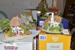 SIX BOXED LILLIPUT LANE SCULPTURES FROM COLLECTORS CLUB, all with deeds and leaflet, comprising