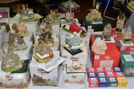 TWENTY NINE BOXED LILLIPUT LANE SCULPTURES FROM VARIOUS COLLECTION, with deeds unless mentioned,