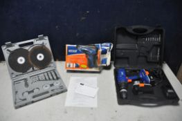 A DRAPER CDH145V2 CORDLESS DRILL in original case with two battery's and charger along with a Draper