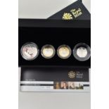 A GROUP OF ROYAL MINT SILVER PIEDFORT PROOF BOXED COINS, to include a Queen Mother silver proof