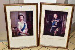 A PHOTOGRAPHIC PRINT OF HER MAJESTY QUEEN ELIZABETH II, photographed by Constantine, signed to the