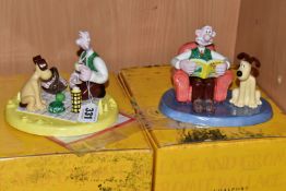 TWO BOXED COALPORT WALLACE AND GROMIT FIGURE GROUPS, comprising 'Picnic on the Moon' WG3 limited