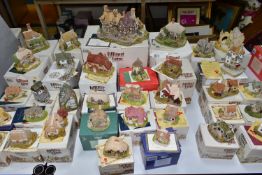 THIRTY FOUR LILLIPUT LANE SCULPTURES FROM SOUTH EAST, SOUTH WEST, SCOTTISH, WELSH AND IRISH, with