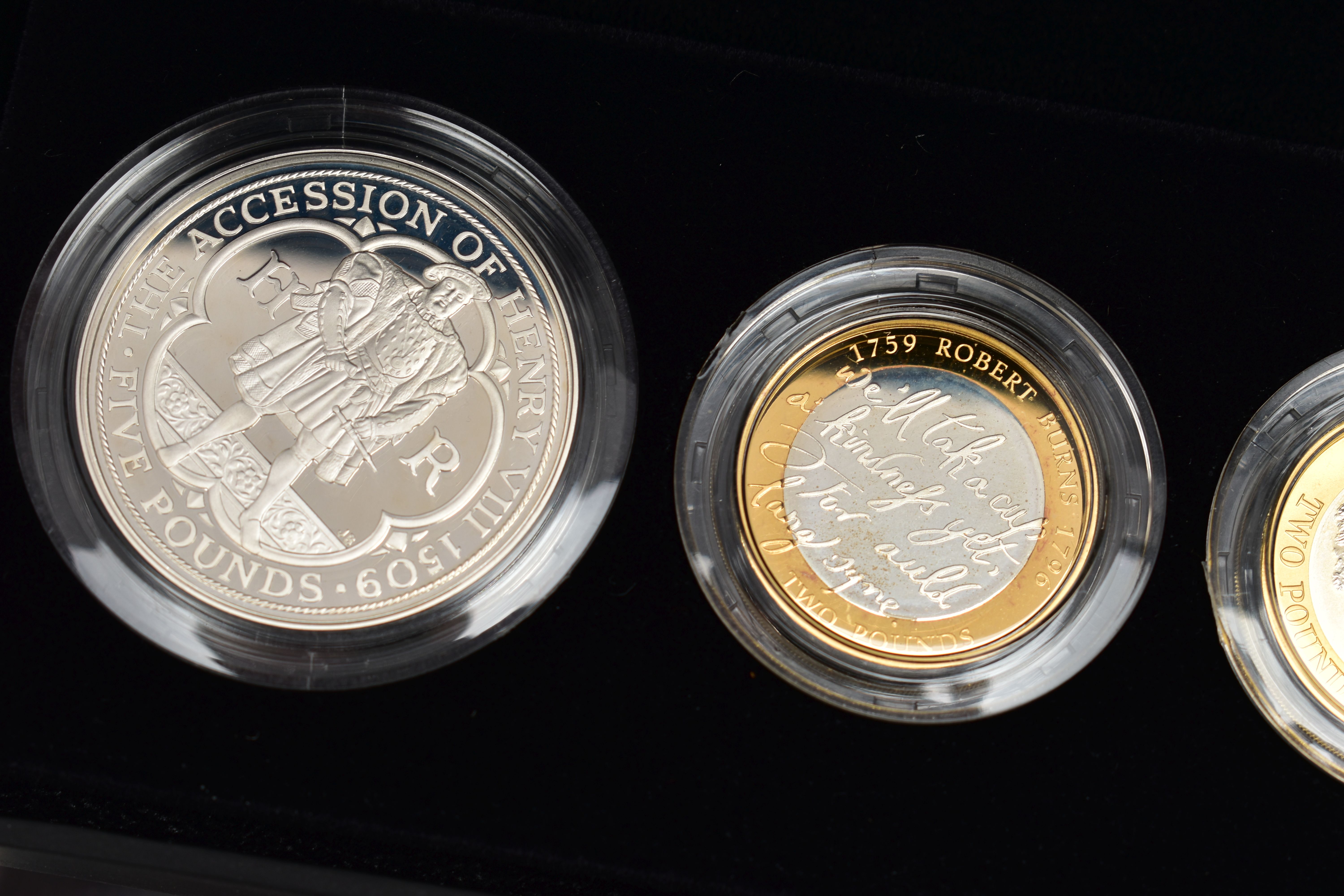 A GROUP OF ROYAL MINT SILVER PIEDFORT PROOF BOXED COINS, to include a Queen Mother silver proof - Image 2 of 4