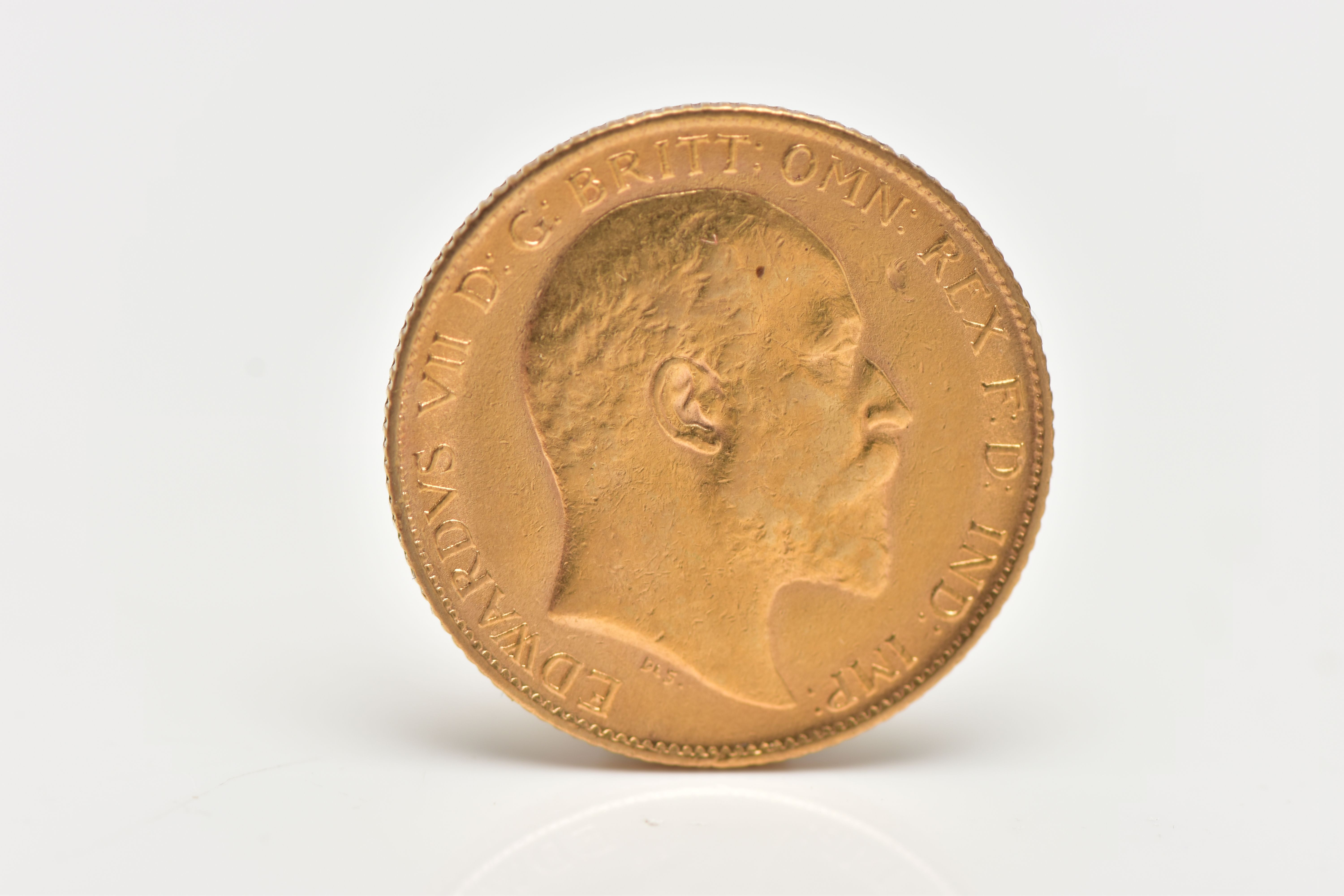 A GOLD HALF SOVEREIGN COIN 1905 EDWARD VII, 19.30 Dia, 3.994 gram, 22ct 916.6 fine, together with - Image 5 of 5