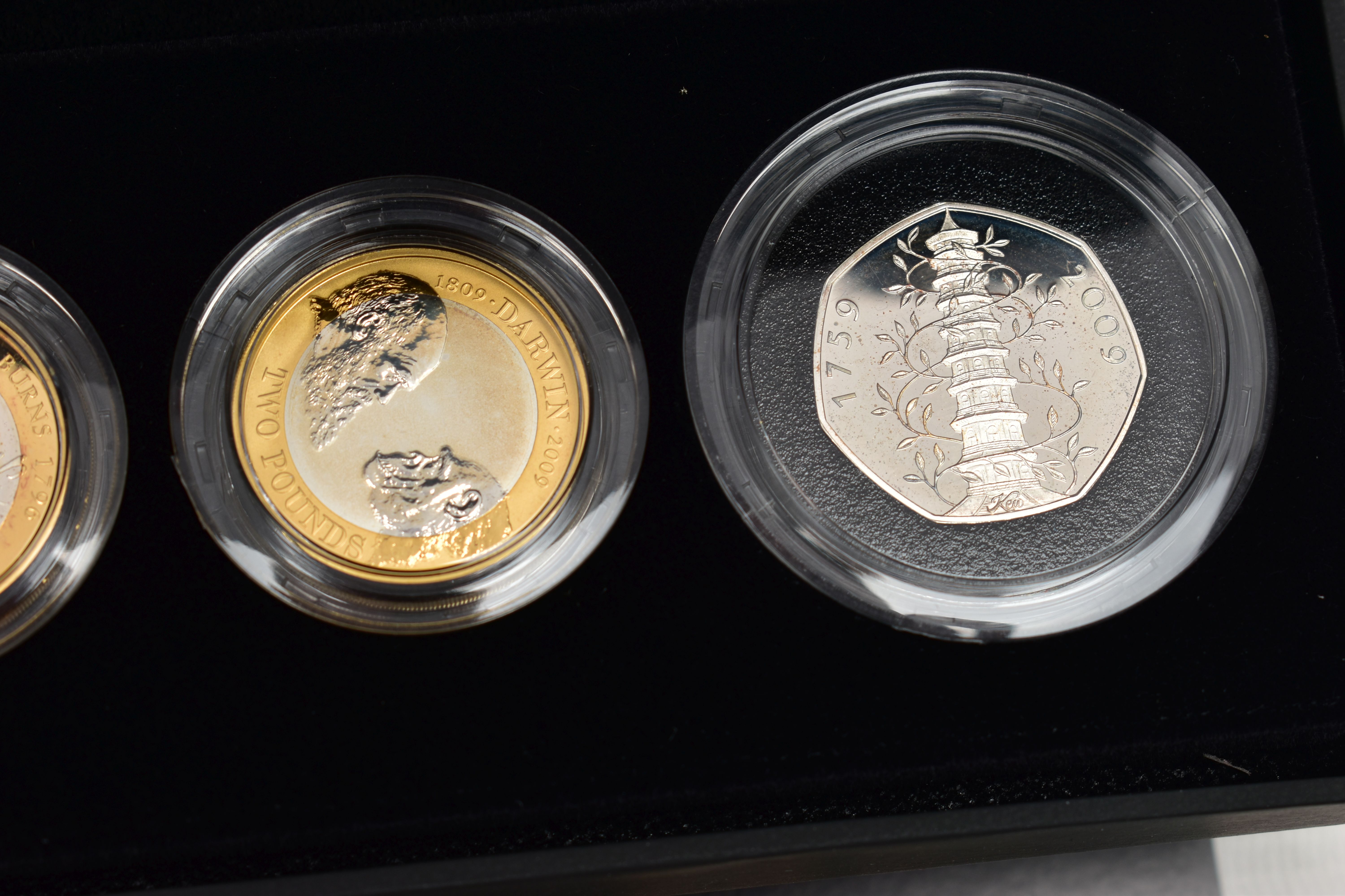 A GROUP OF ROYAL MINT SILVER PIEDFORT PROOF BOXED COINS, to include a Queen Mother silver proof - Image 3 of 4