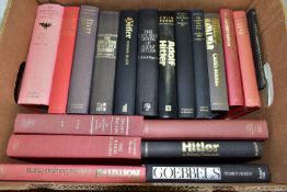 BOOKS, nineteen titles in hardback format on Hitler and The Third Reich (1 box)
