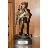 A LARGE STADDEN COLLECTION MILITARY FIGURE, of an Private of 'the Buffs (East Kent Regiment)