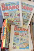 THE BEANO, approximately seventy-five editions of The Beano comic from the 1980's and 1990's with