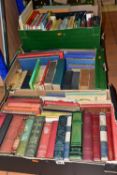 FOUR BOXES OF 20TH CENTURY BOOKS, to include fiction and non-fiction, authors include Louisa May