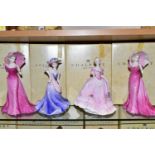 FOUR BOXED AUSTRALIAN EXCLUSIVE COALPORT FIGURINES, limited editions, comprising Leonie numbered