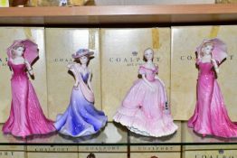 FOUR BOXED AUSTRALIAN EXCLUSIVE COALPORT FIGURINES, limited editions, comprising Leonie numbered