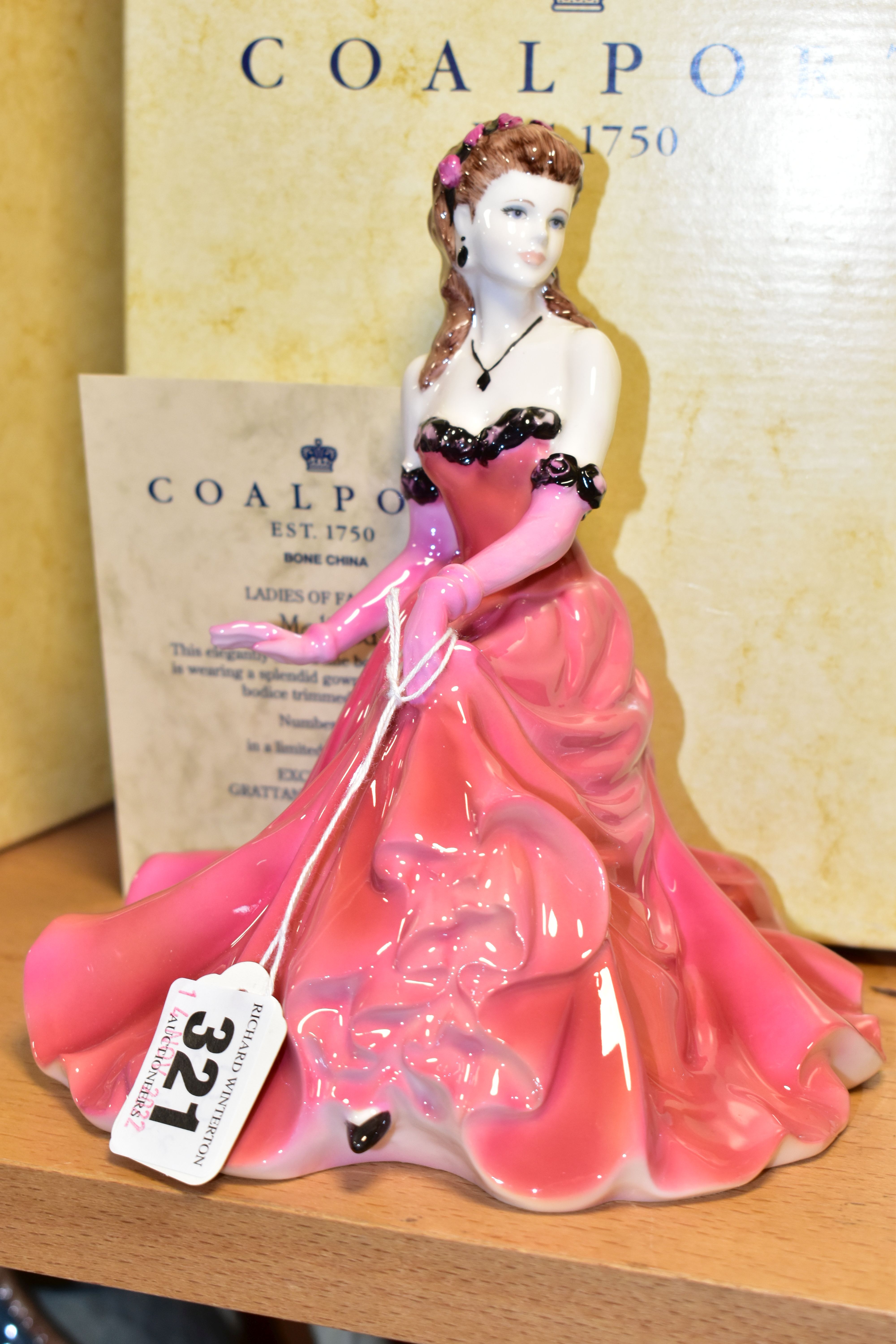 FOUR BOXED COALPORT FIGURINES, comprising 'Sunday in the Park', part of The Connaught Collection - Image 3 of 6