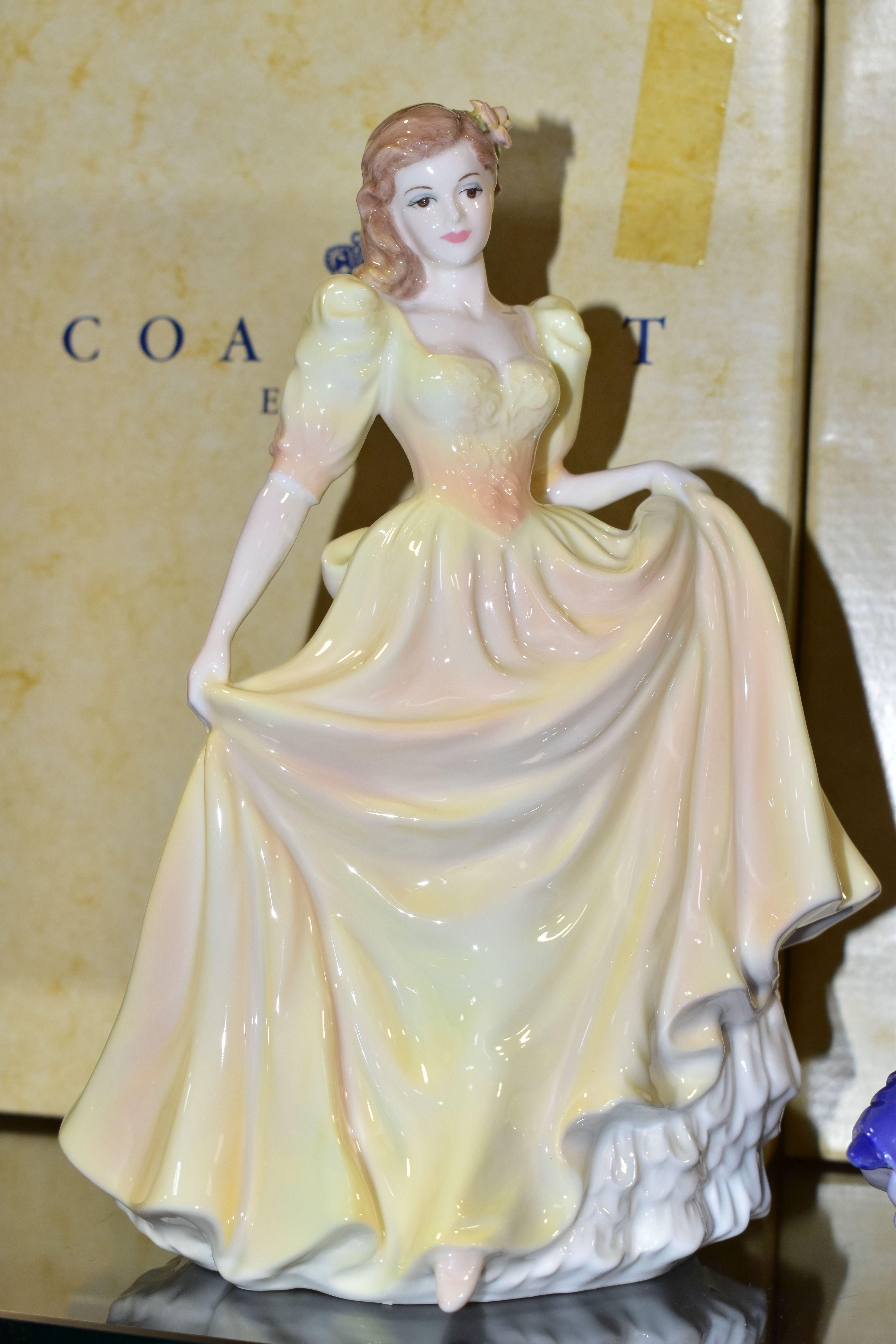 FIVE BOXED COALPORT LADIES OF FASHION FIGURINES, comprising Anne 1997 Lady of Fashion with - Image 7 of 7