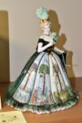 A BOXED COALPORT THE MILLENNIUM BALL LIMITED EDITION 'FOUR SEASONS' FIGURINE, one of a collection of