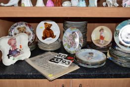 A GROUP OF CERAMICS, COLLECTORS PLATES AND SUNDRY ITEMS, to include a Shelley Mabel Lucie Attwell