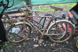 TWO VINTAGE CHILDS BIKES comprising of a Hercules Ranger and a BSA girls bike ( in parts)