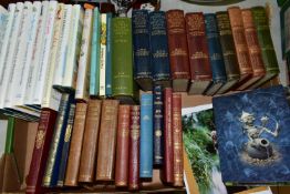 BOOKS, one box containing thirty-seven titles in hardback format to include ten volumes from the '