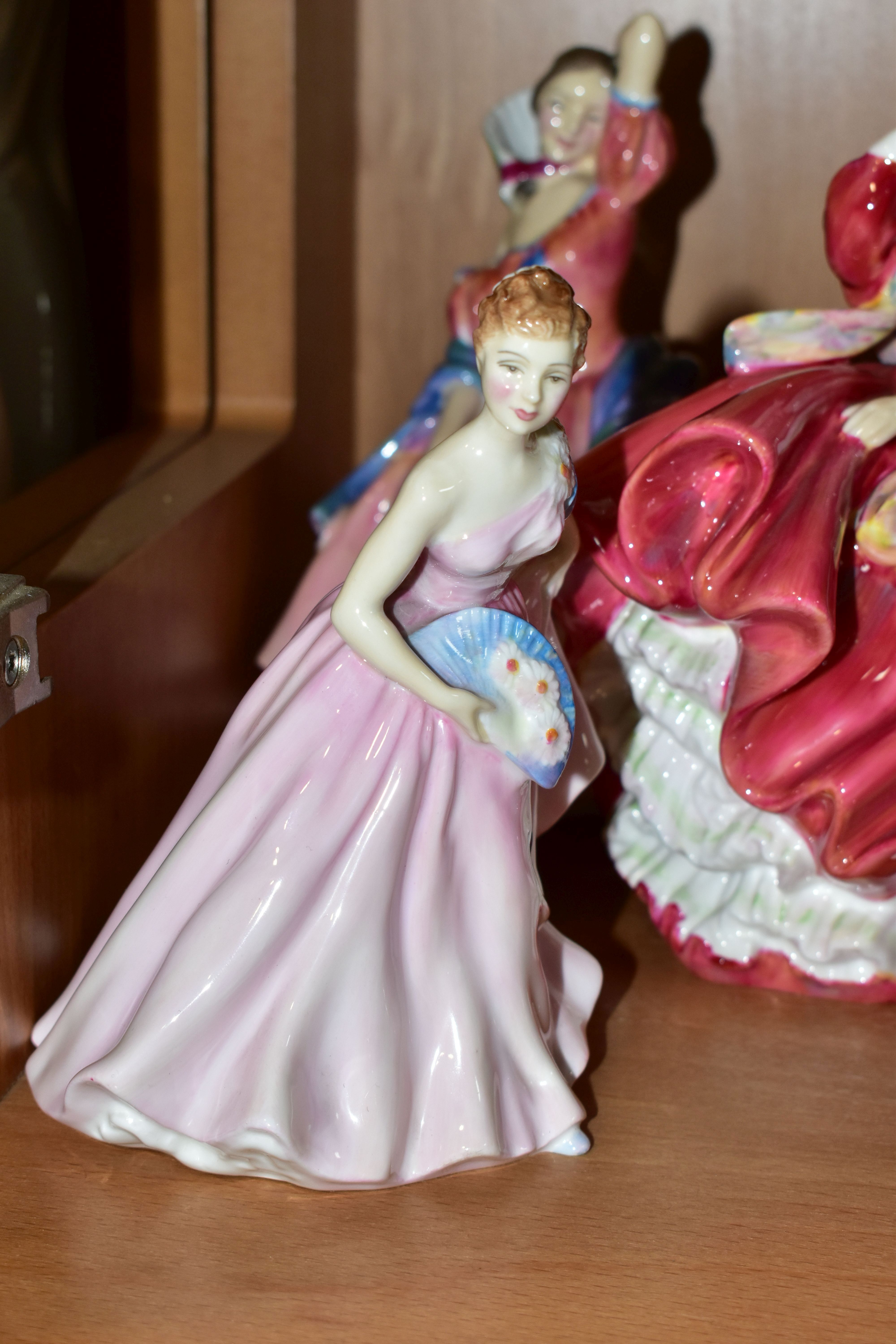 SIX ROYAL DOULTON FIGURINES, comprising 'Clarissa' HN2345 (extensive crazing and cracked), ' - Image 2 of 9