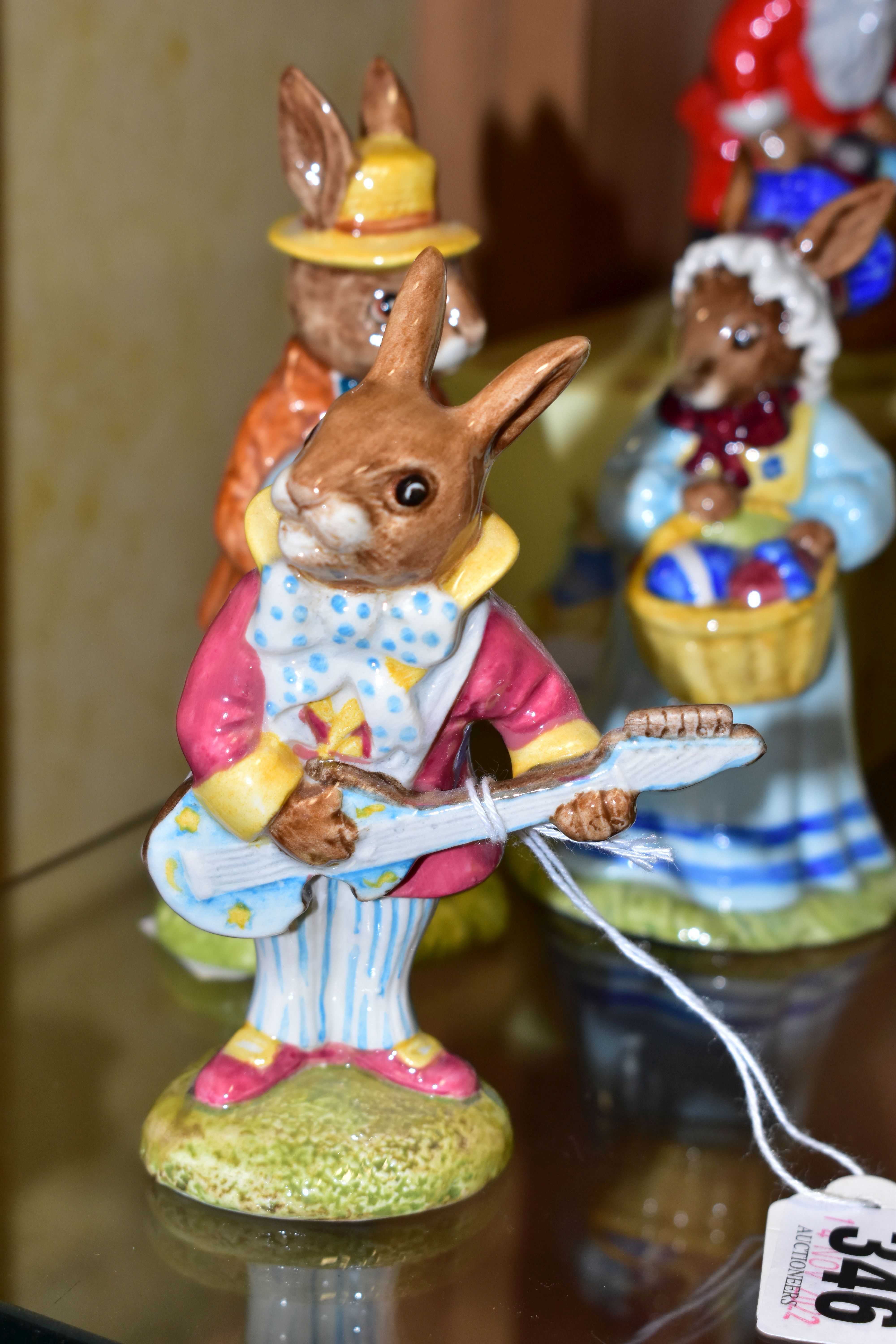 FIFTEEN ROYAL DOULTON BUNNYKINS FIGURES, comprising Mr Bunnybeat DB16, a boxed Santa Bunnykins ' - Image 6 of 10