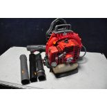 A EMAK SA2062 PETROL BACKPACK BLOWER (UNTESTED but engine pulling freely)