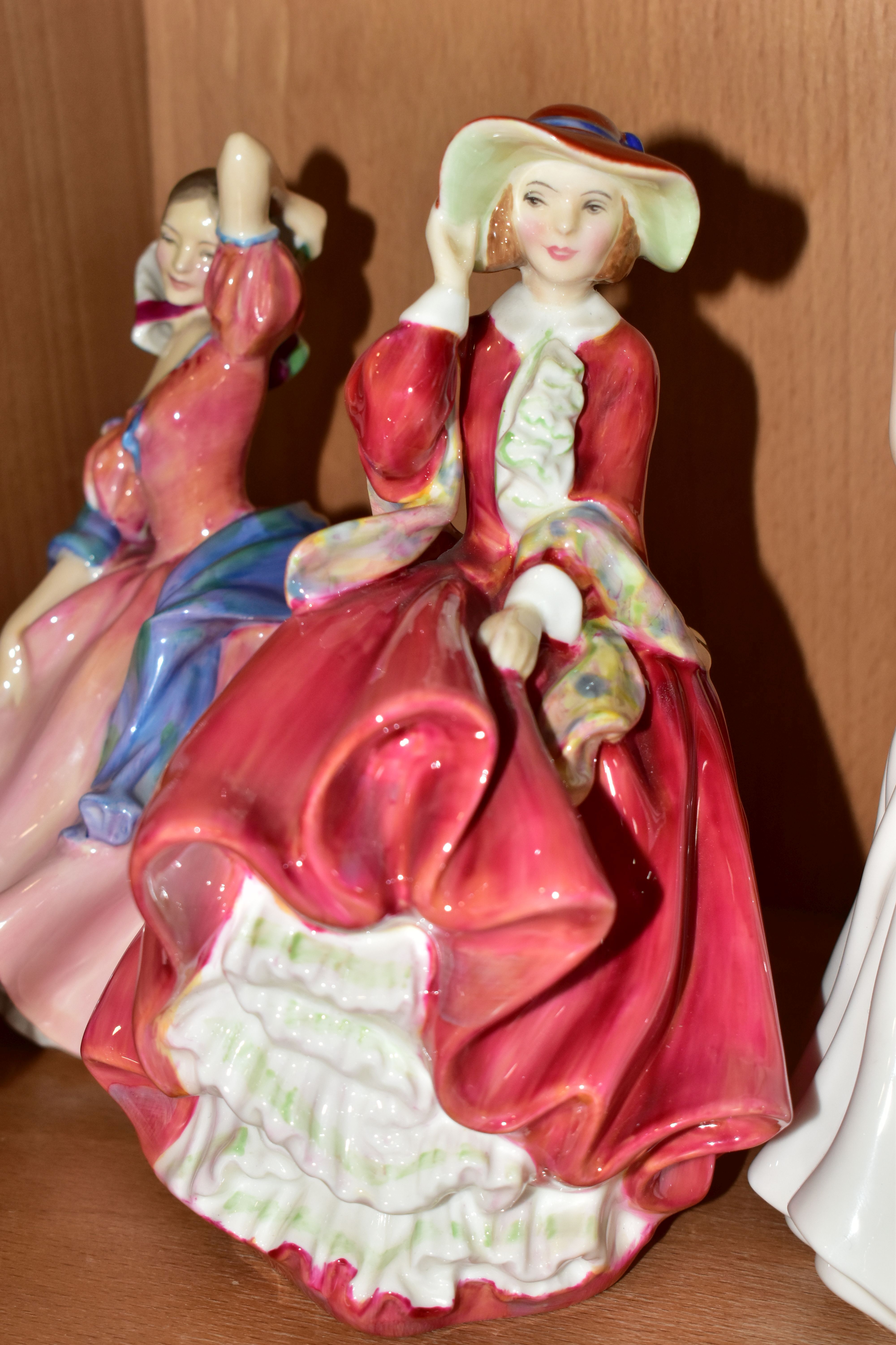 SIX ROYAL DOULTON FIGURINES, comprising 'Clarissa' HN2345 (extensive crazing and cracked), ' - Image 7 of 9