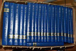 ENCYCLOPEDIAS, twenty volumes of The New Book of Knowledge, published by Grolier Publishing