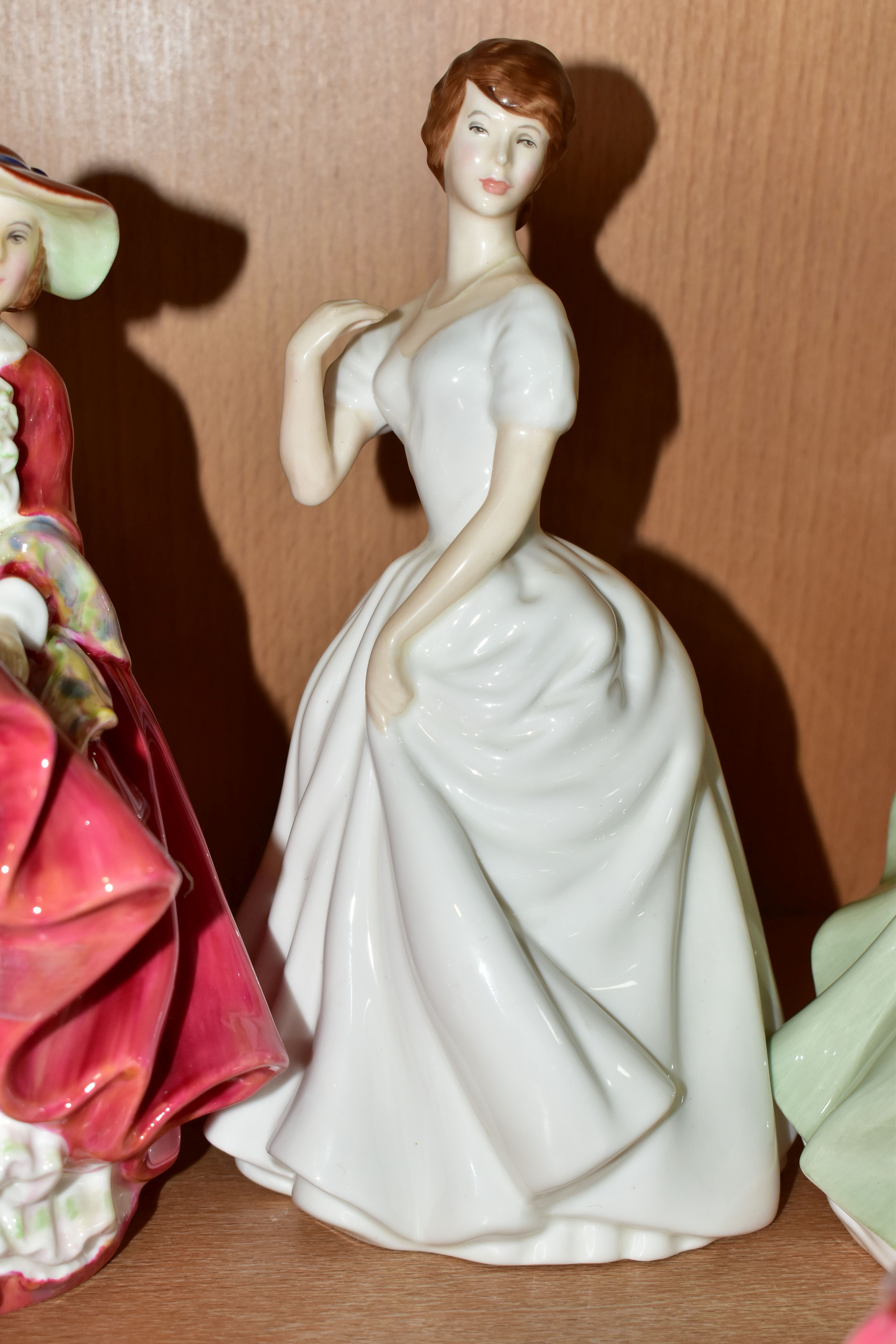 SIX ROYAL DOULTON FIGURINES, comprising 'Clarissa' HN2345 (extensive crazing and cracked), ' - Image 6 of 9