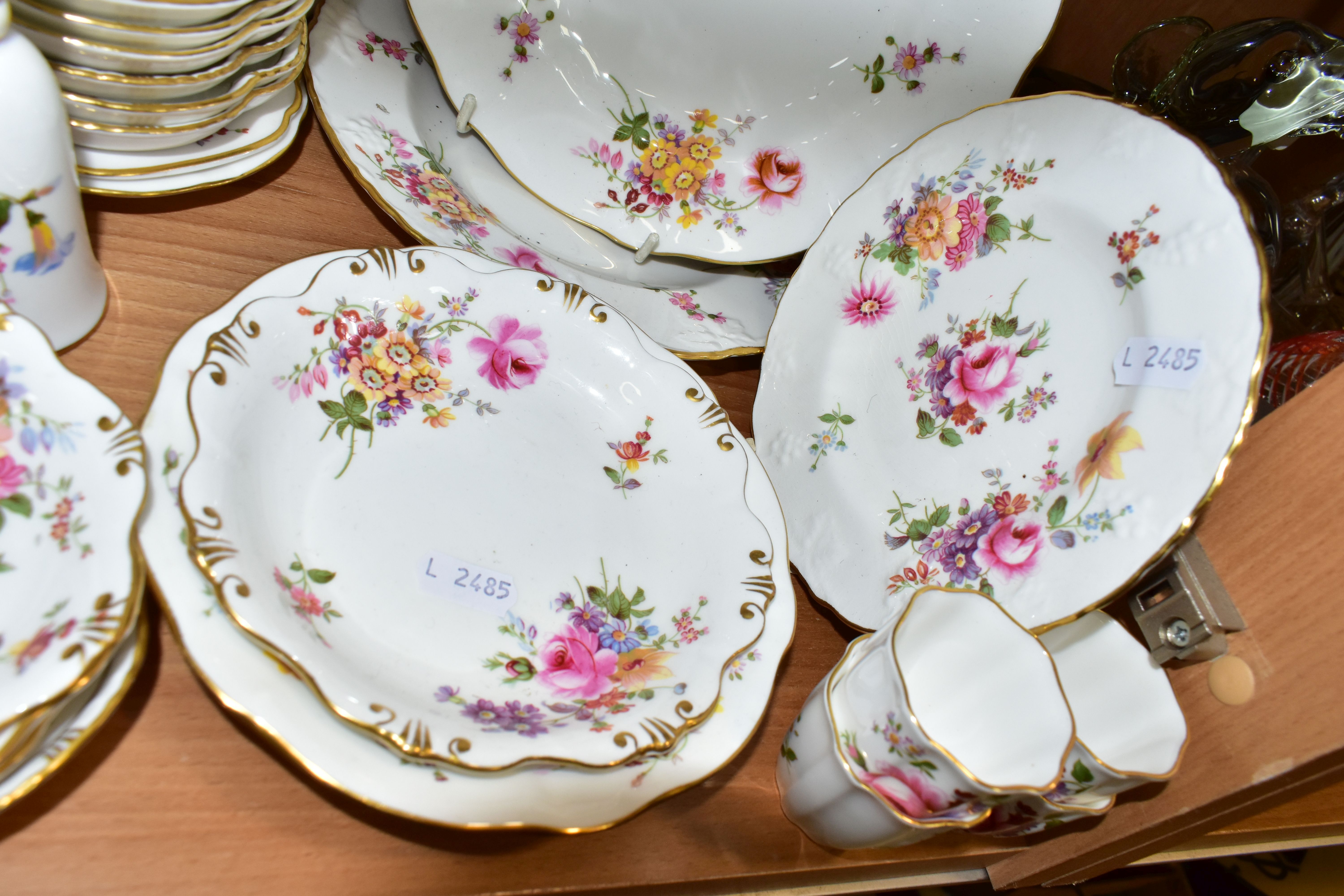 A QUANTITY OF ROYAL CROWN DERBY 'DERBY POSIES' PATTERN GIFT WARE, comprising jugs, preserve pots, - Image 16 of 18